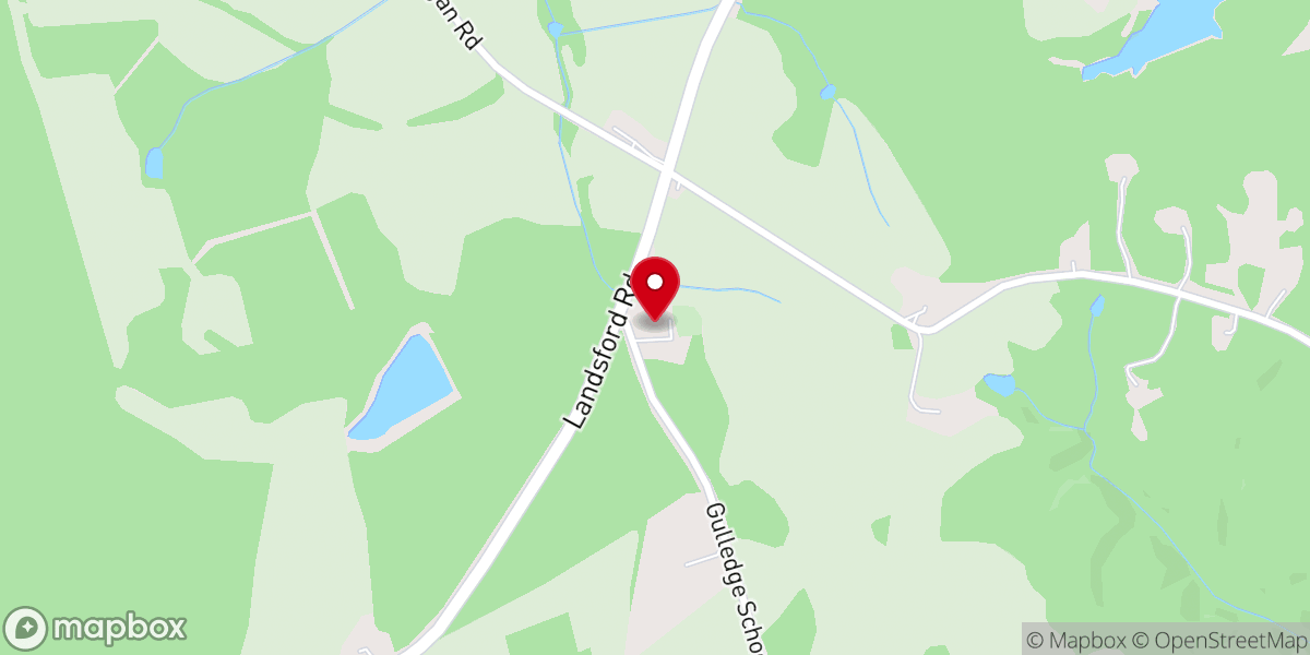 Map showing location of Mount Moriah Church