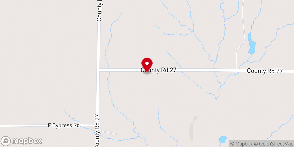 Map showing location of White Chapel United Methodist Church