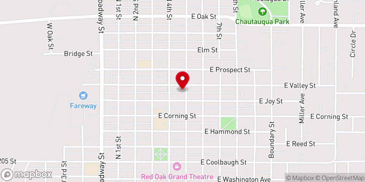 Map showing location of All Angels Episcopal Church