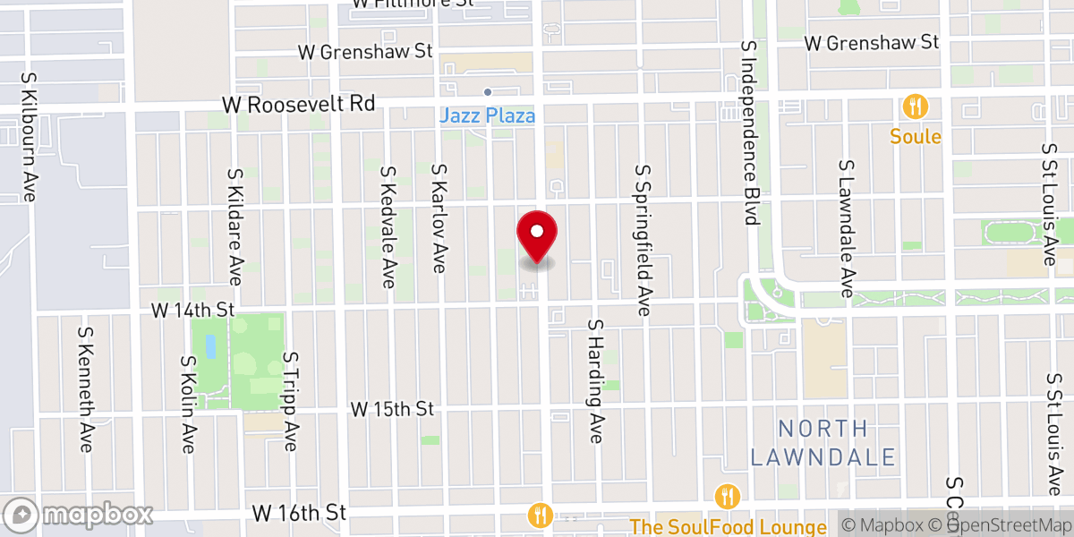 Map showing location of Redeem Tabernacle Church-God