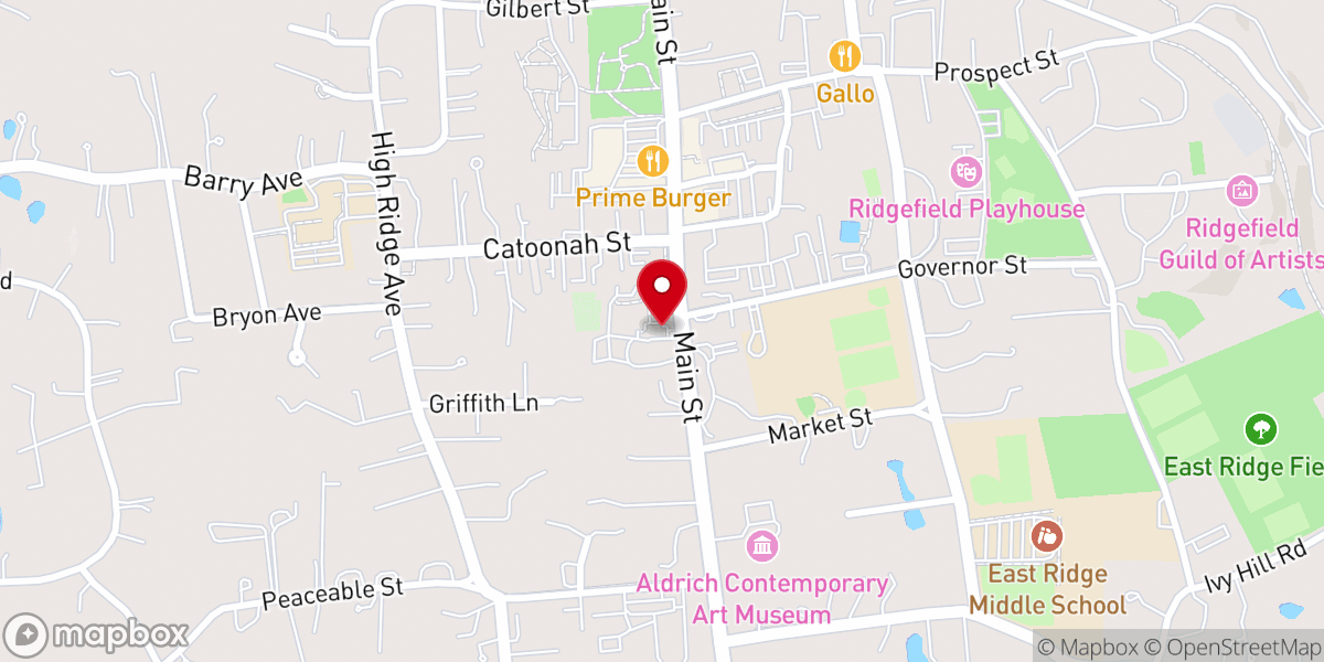 Map showing location of St Stephen's Episcopal Church