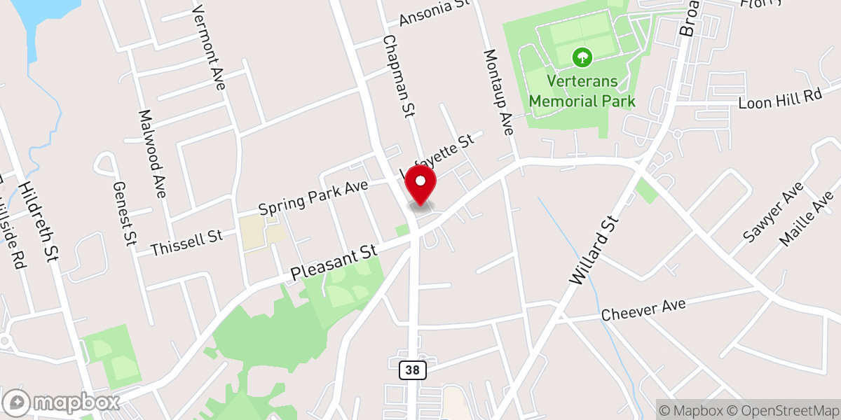Map showing location of Christ Church United