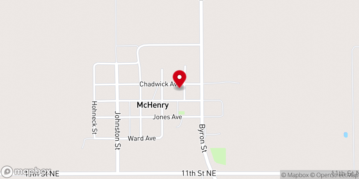 Map showing location of Sts. Peter & Paul Catholic Church