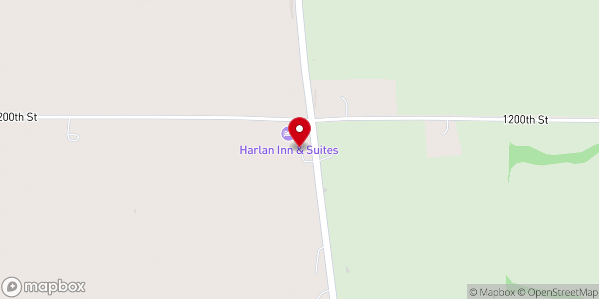 Map showing location of Harvest of Hope