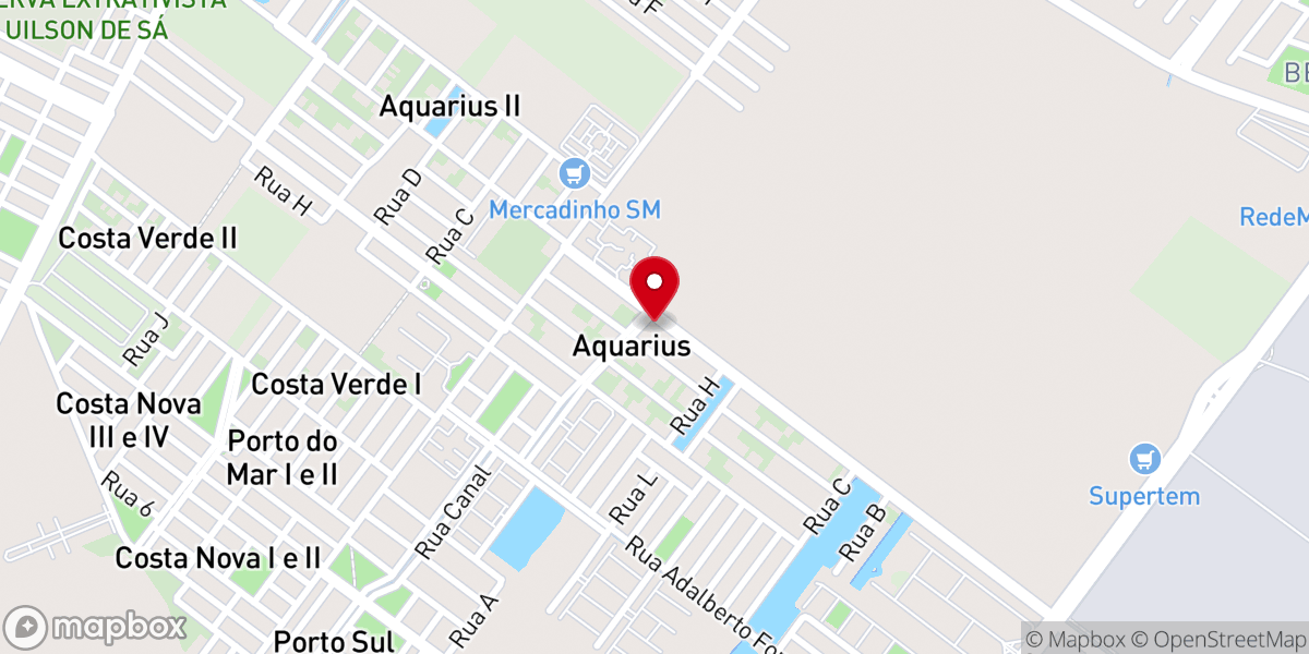 Map showing location of Paróquia Santa Dulce dos Pobres