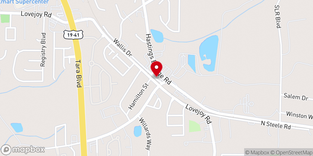Map showing location of Jesus Deliverance Church Of Christ