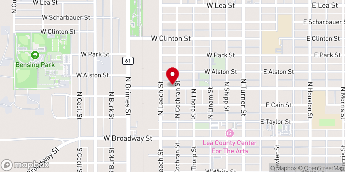 Map showing location of New Creation Apostolic Ministry