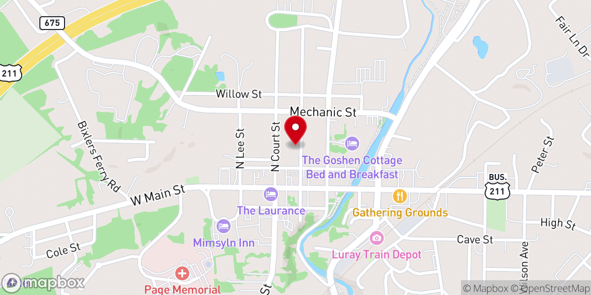 Map showing location of The Church of Jesus Christ of Latter-day Saints