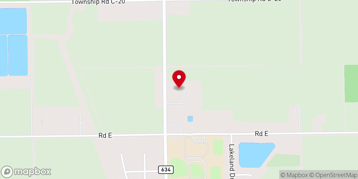 Map showing location of St John the Baptist Catholic Church
