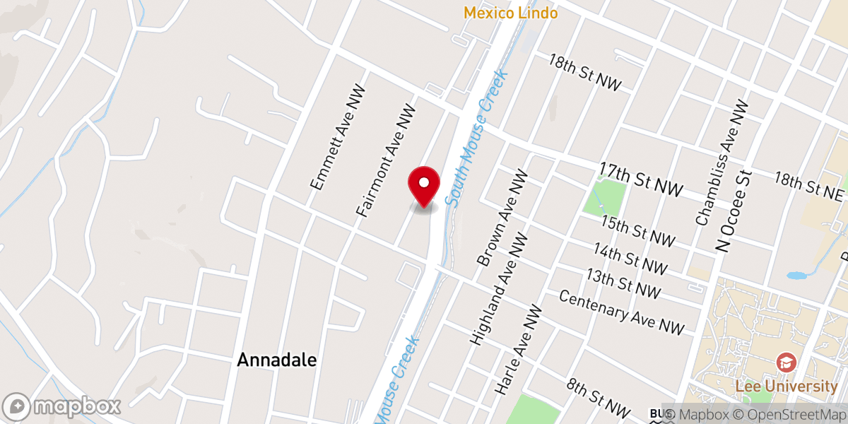 Map showing location of I Am Ministries