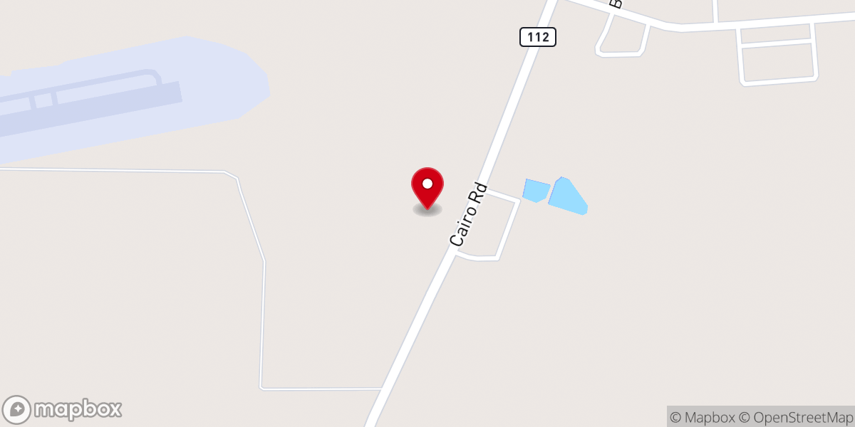 Map showing location of Southside Church