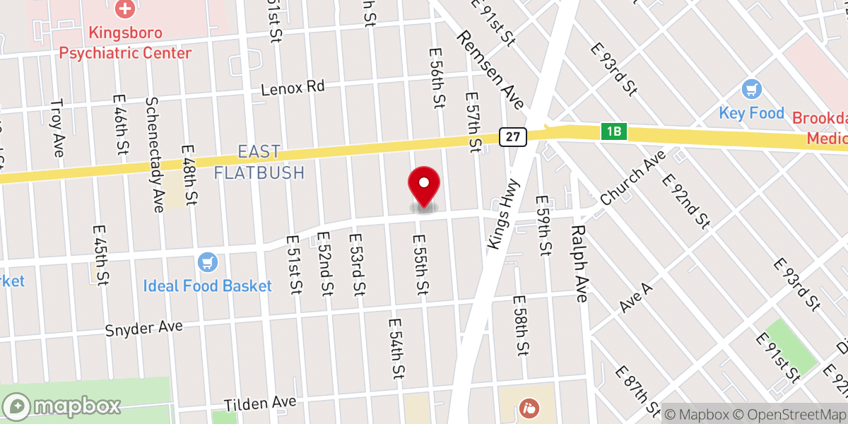 Map showing location of Shekinah Ministry House of Refuge