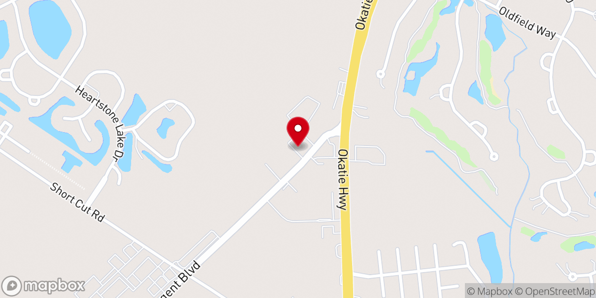 Map showing location of Venture Church