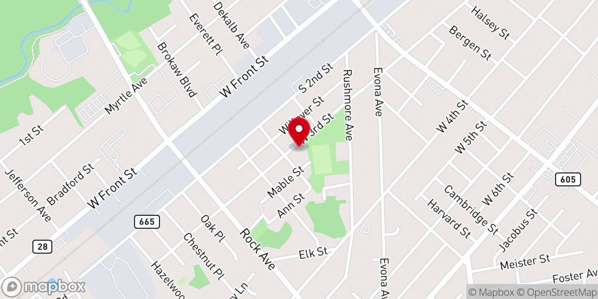 Map showing location of Agape Worship Center AOG