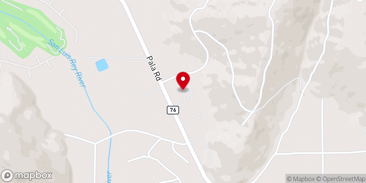 Map showing location of St Francis Episcopal Church