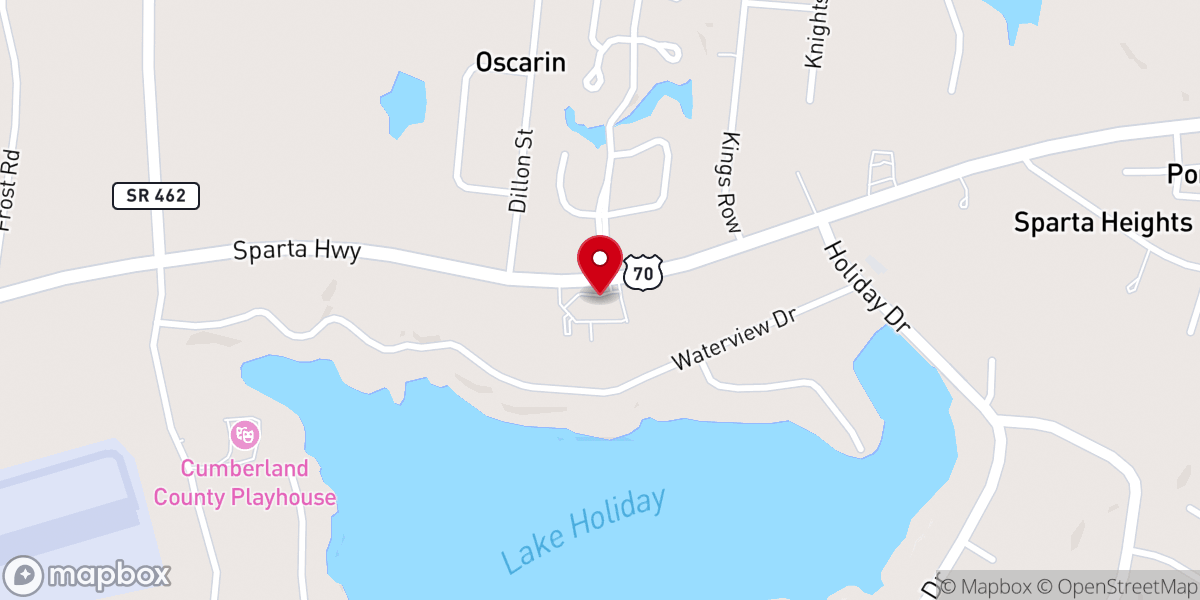 Map showing location of Shepherd of the Hills Lutheran Church
