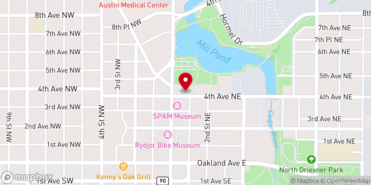 Map showing location of Gentlemen’s fade barbershop