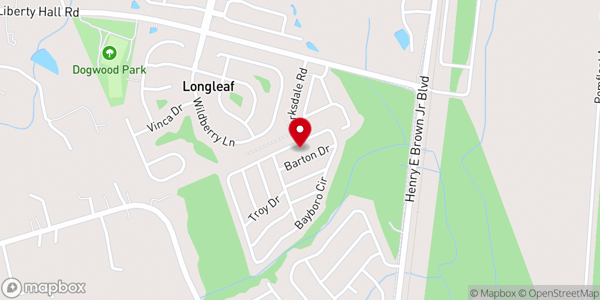 Map showing location of Los Haul & Dump