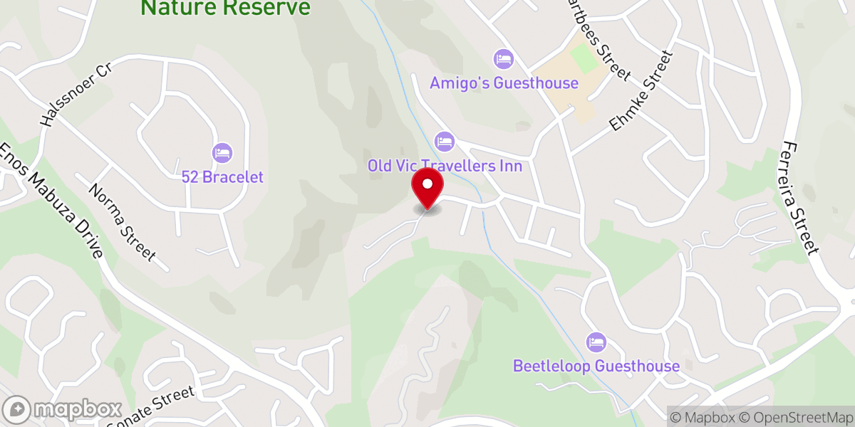Map showing location of Iris Revival Church