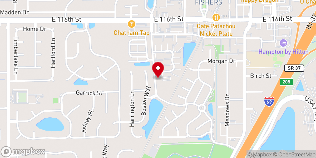 Map showing location of Holy Spirit Episcopal Church