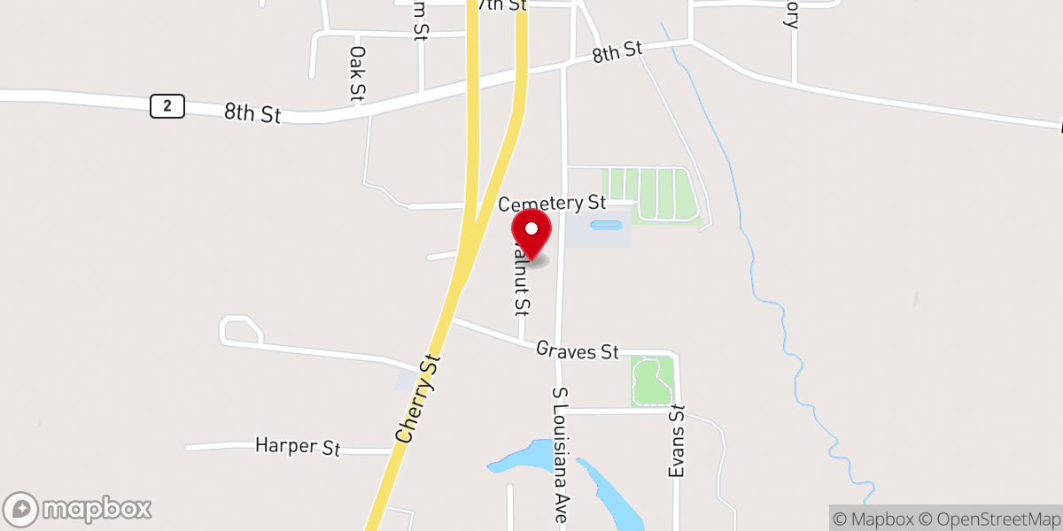 Map showing location of Connect Point Church
