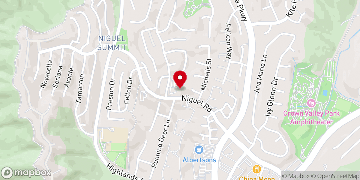 Map showing location of Faith Bible Church