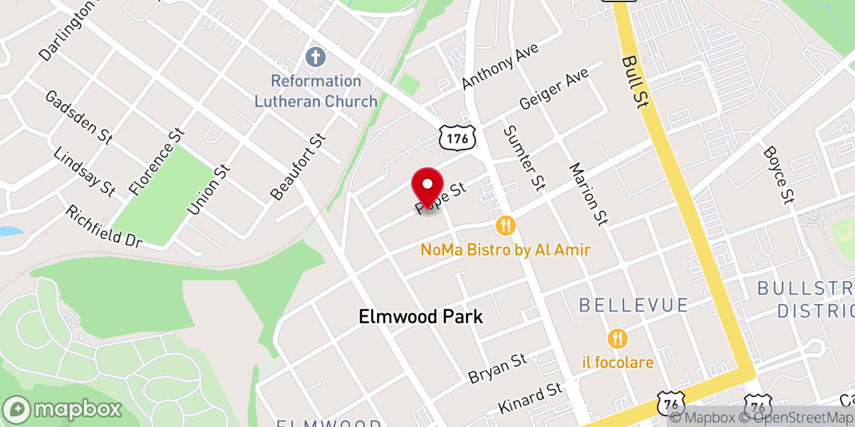 Map showing location of Ecumenical Church of Christ Worldwide