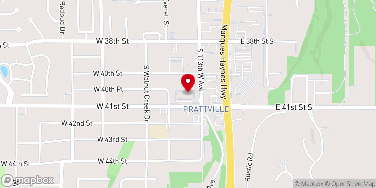 Map showing location of Church That Matters