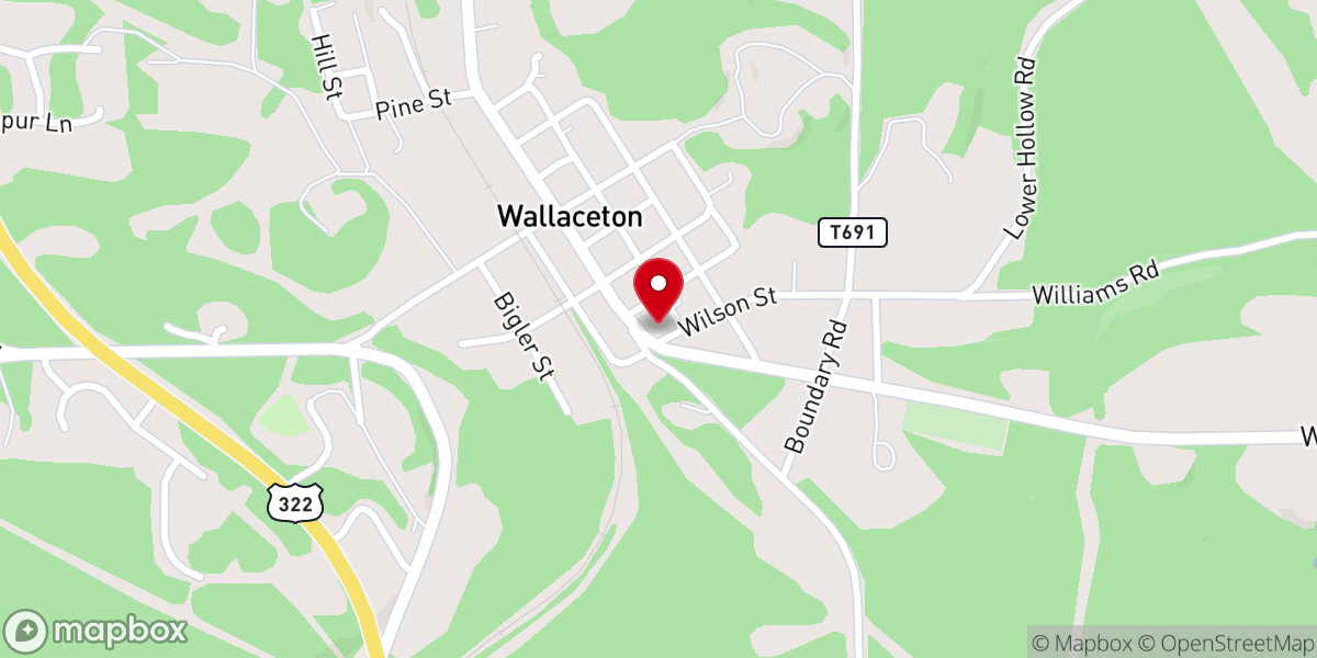 Map showing location of Cornerstone Community Fellowship