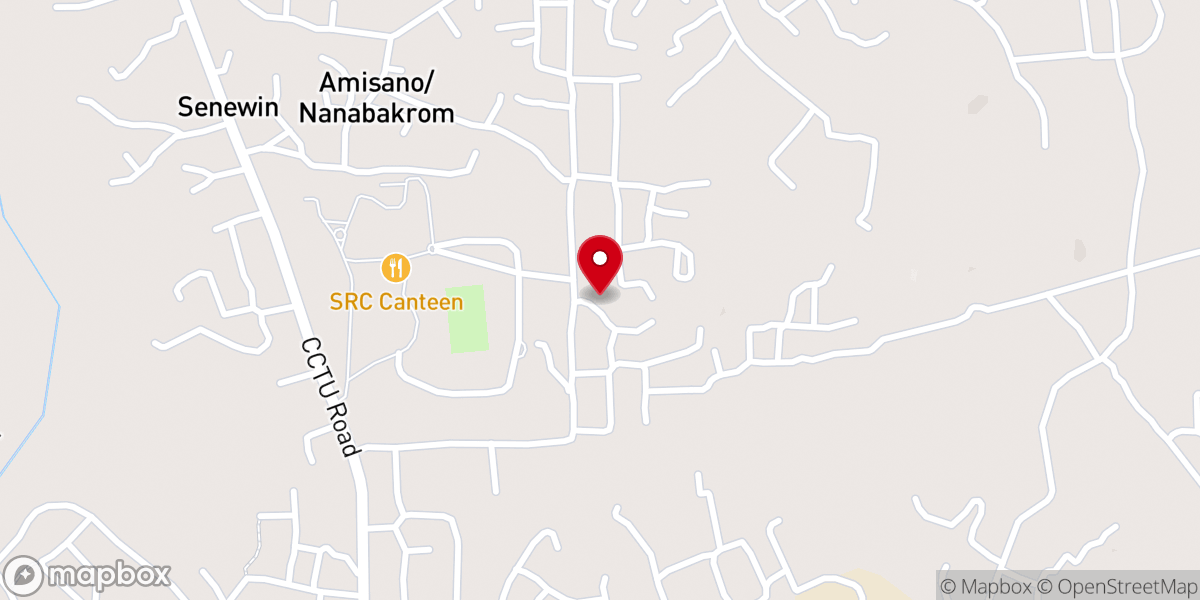 Map showing location of St Matthew Catholic Church - CCTU