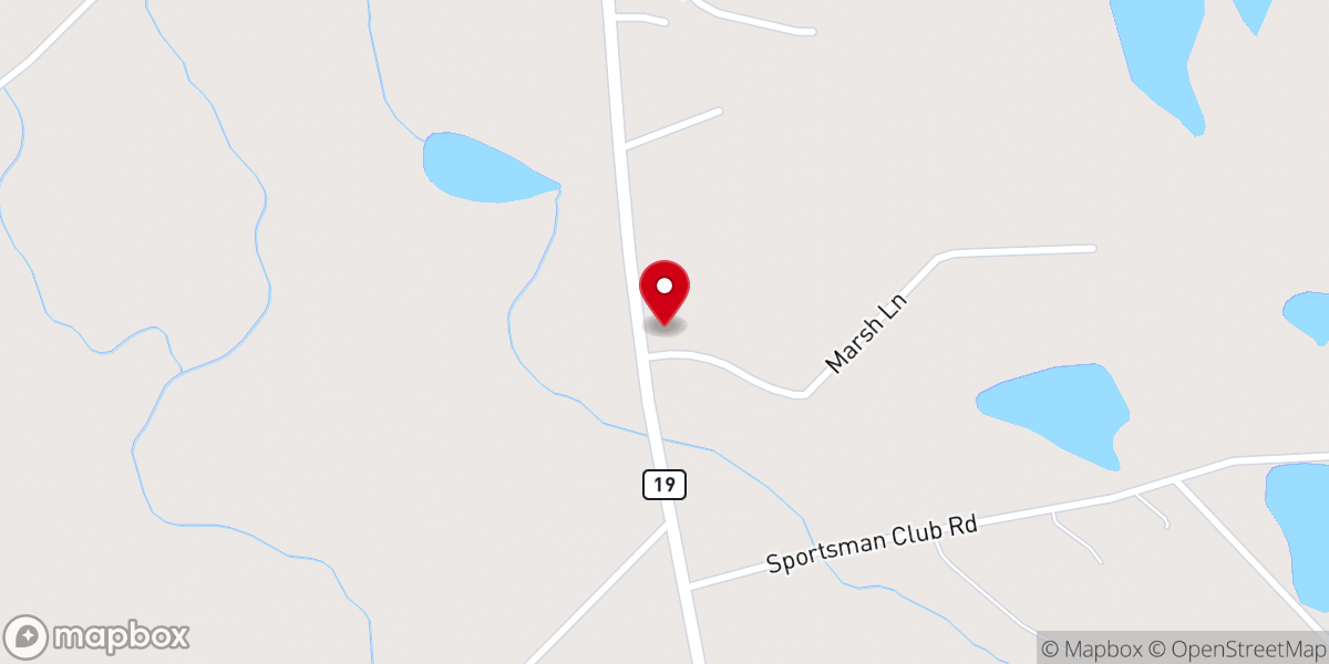 Map showing location of Truth Tabernacle Church