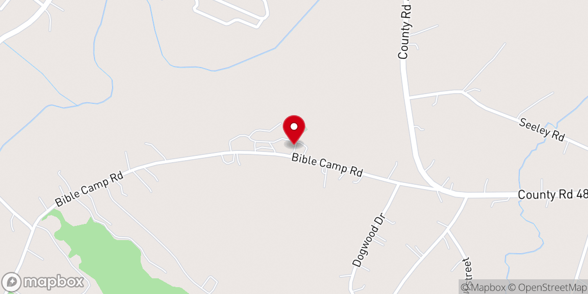 Map showing location of Family Bible Camp Incorporated