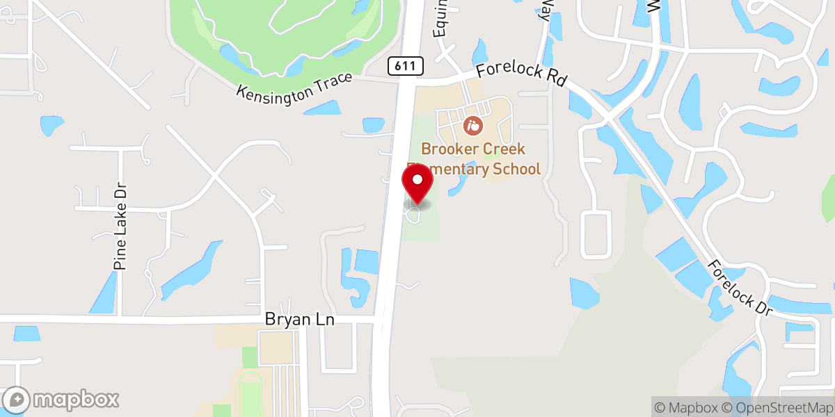 Map showing location of Landmark Nursery