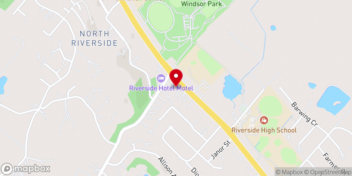 Map showing location of St Francis of Assisi's Catholic Church