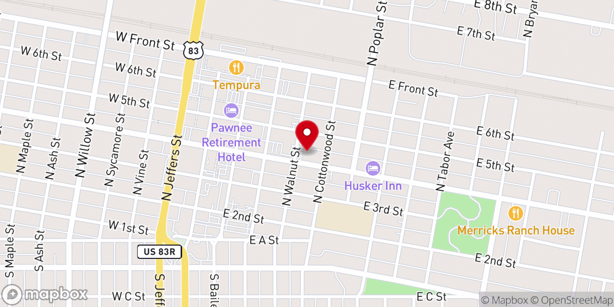 Map showing location of Community Counseling & Advocacy