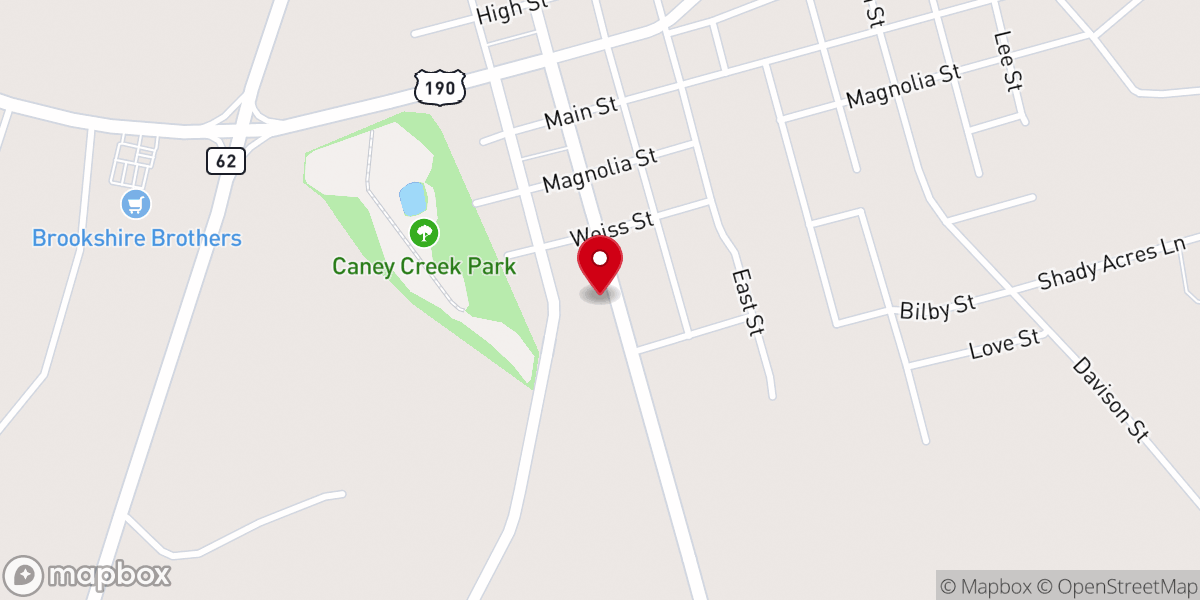 Map showing location of United Christian Fellowship