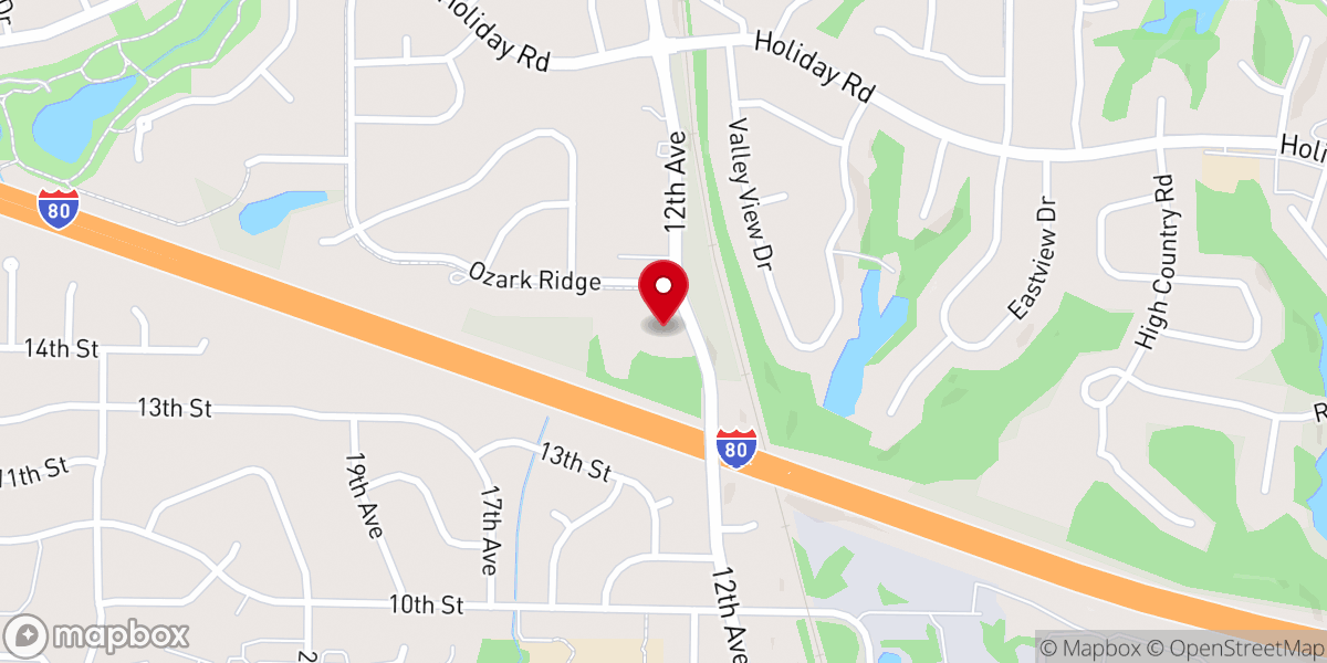 Map showing location of Big White House