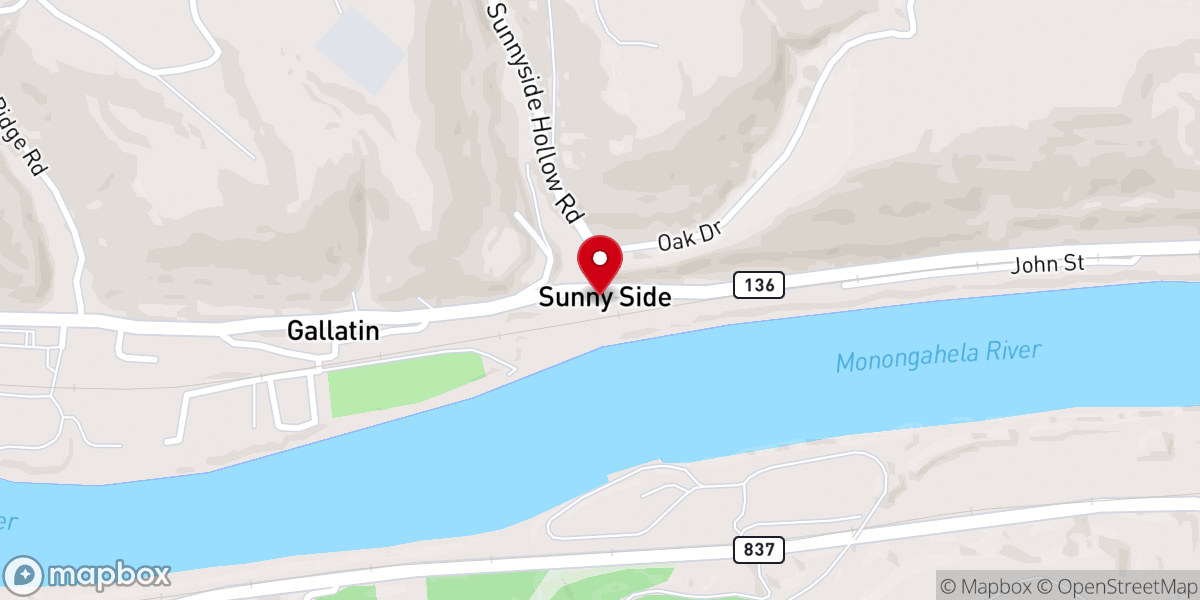 Map showing location of Salvation House