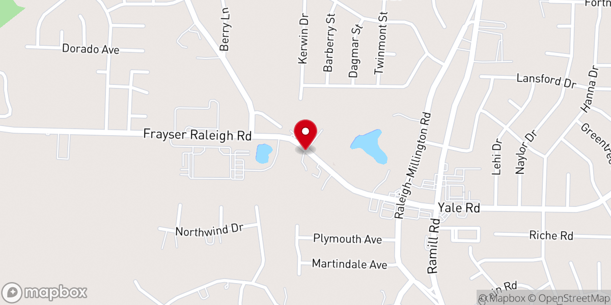 Map showing location of Dragon Seat Meditation Center