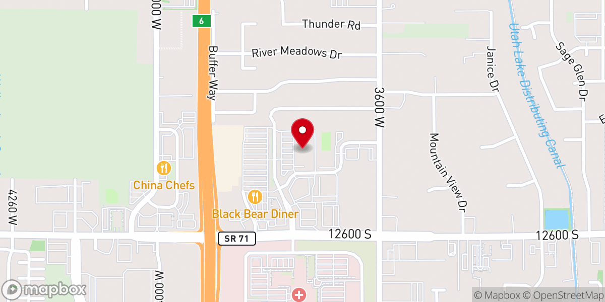 Map showing location of Deseret Industries Thrift Store & Donation Center