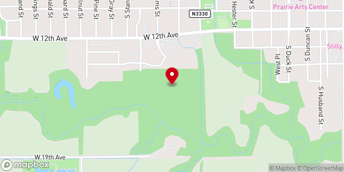 Map showing location of Faith Global Medical Missions Inc