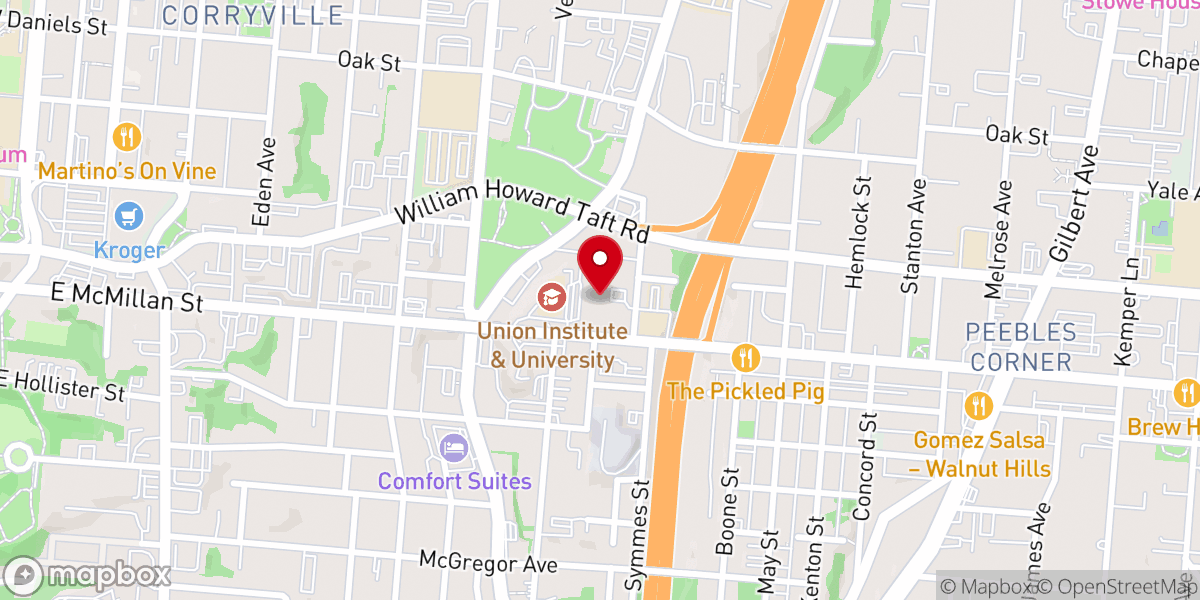 Map showing location of Missio Dei Church