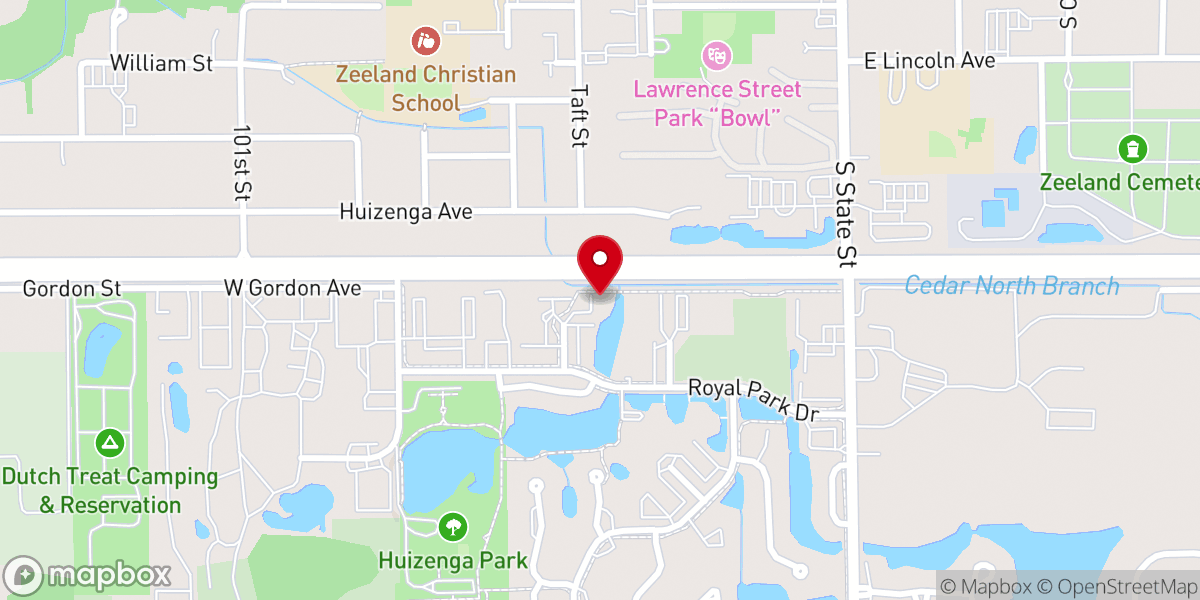 Map showing location of Paradise Bound Ministries Inc