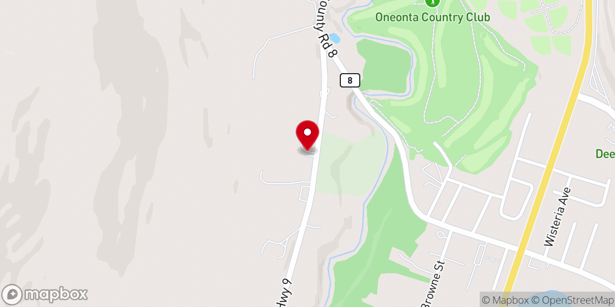 Map showing location of Knights Of Columbus