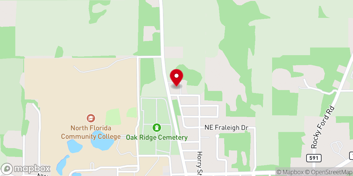 Map showing location of CrossPointe Church Madison