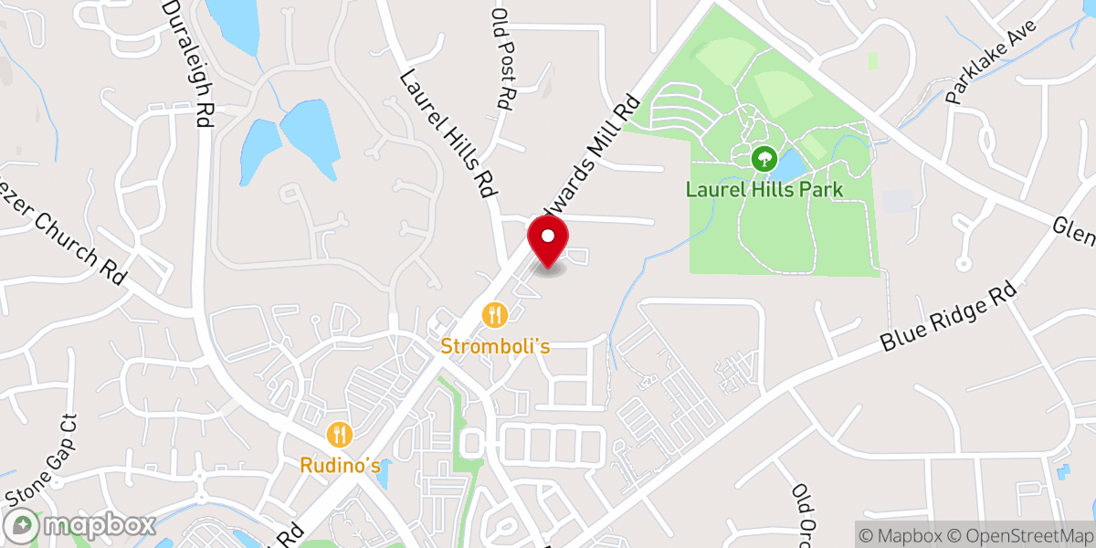Map showing location of Mount Olivet Baptist Church