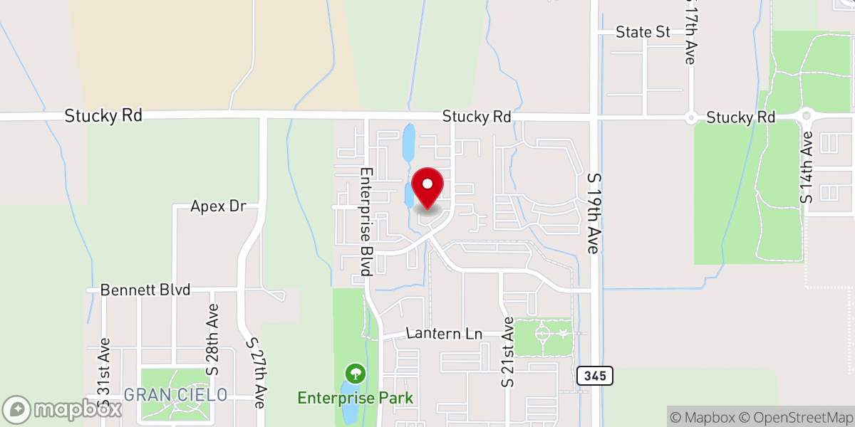 Map showing location of Love INC Gallatin County