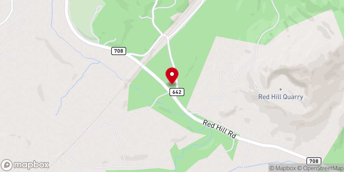 Map showing location of Grace Church
