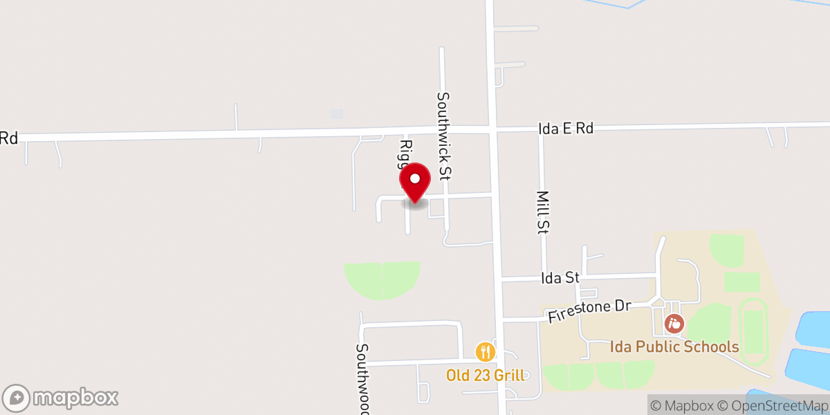 Map showing location of St. Gabriel Catholic Parish - St. Joseph church