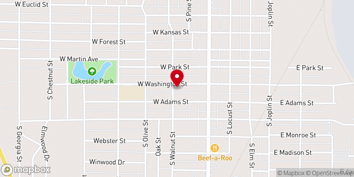 Map showing location of Community of Christ